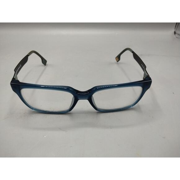 Boss Orange BO 0002 SG0 140 Eyeglasses Frame Black/Blue Square Full Rim - Picture 4 of 7